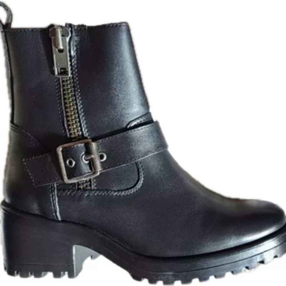 Steven Madden Garland women booties size eu 37 USA 6,6 black leather